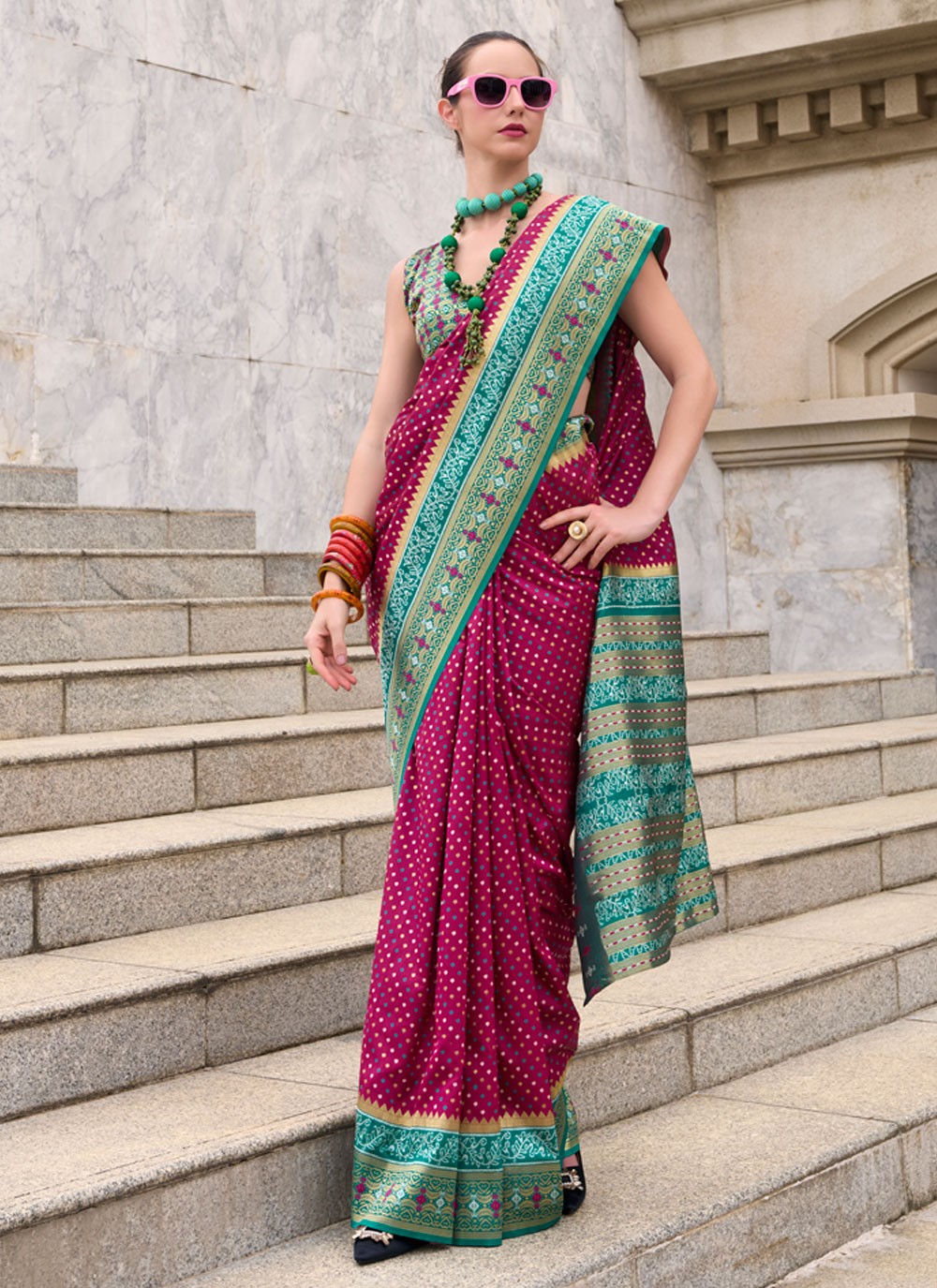 Classic Weaving Zari Banarasi Silk Saree - S8227