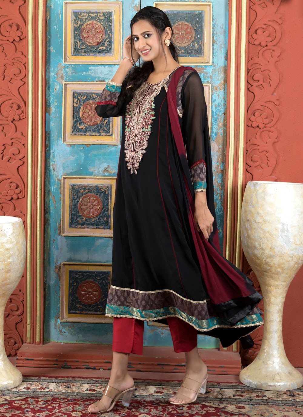 Georgette Salwar Suit - T3918