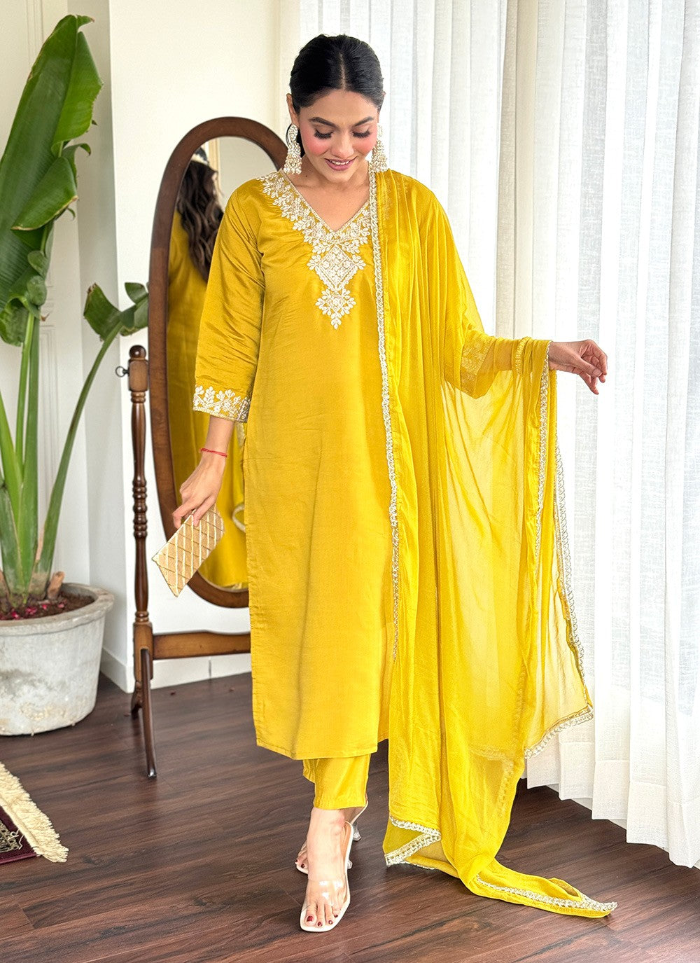 Cotton Salwar Suit - T3590