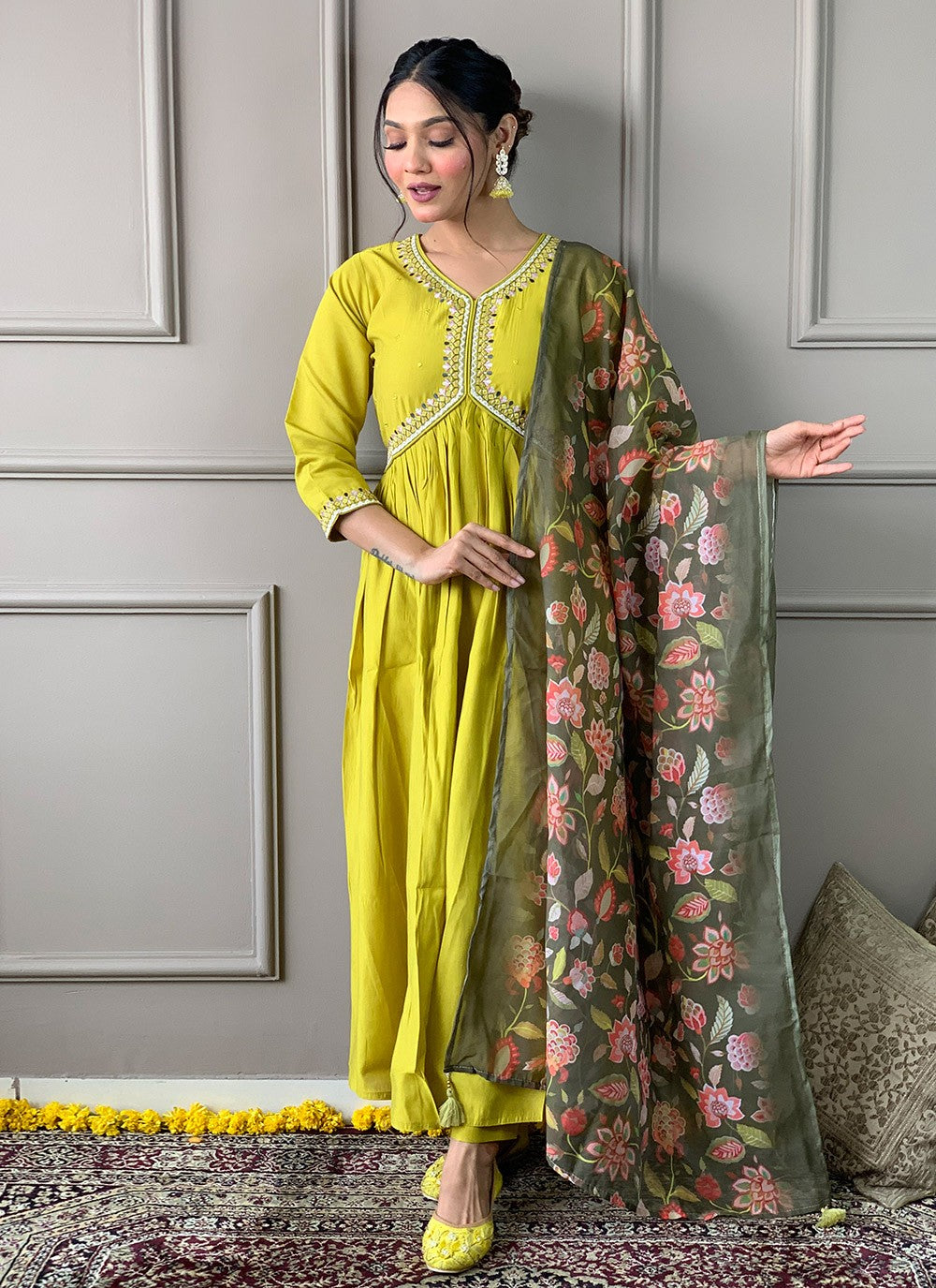 Cotton Salwar Suit - T3590