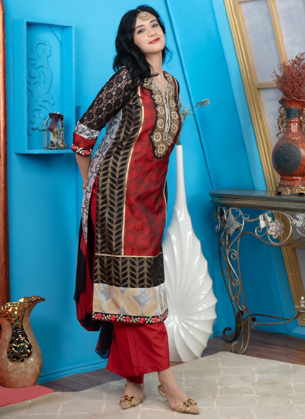 Georgette Salwar Suit - T3260