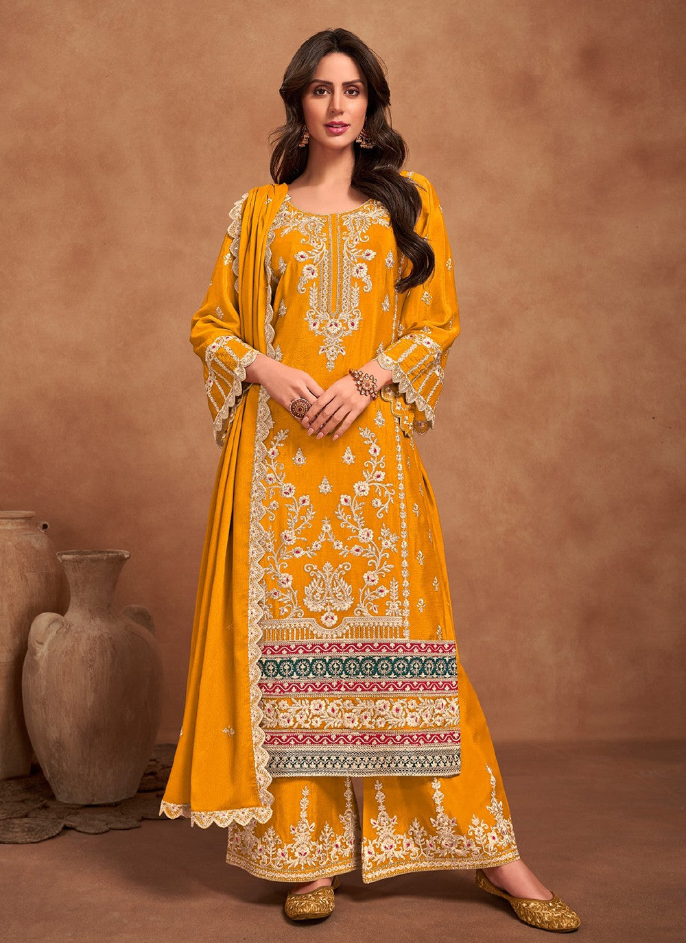 Chinon Salwar Suit - T2072