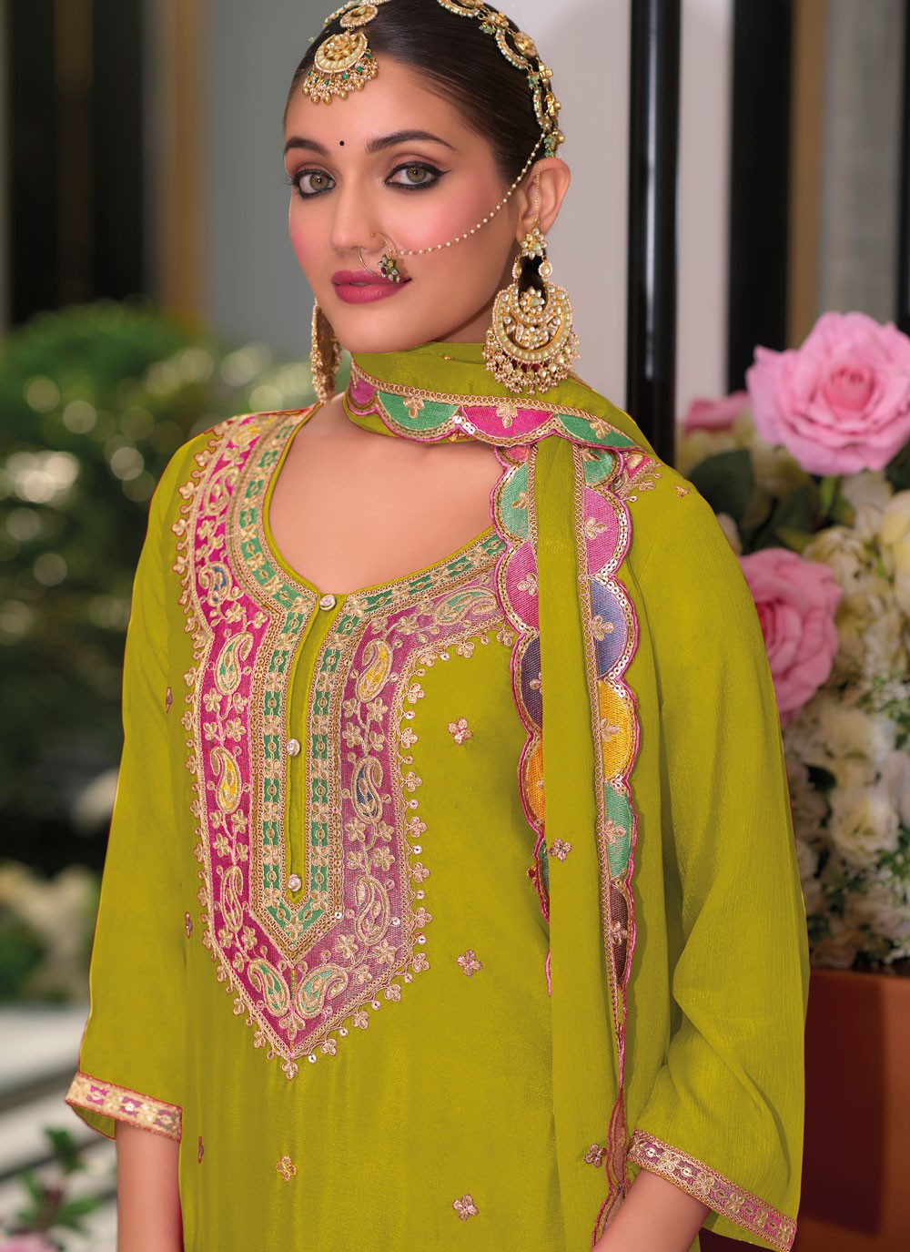 Chinon Salwar Suit - T4177