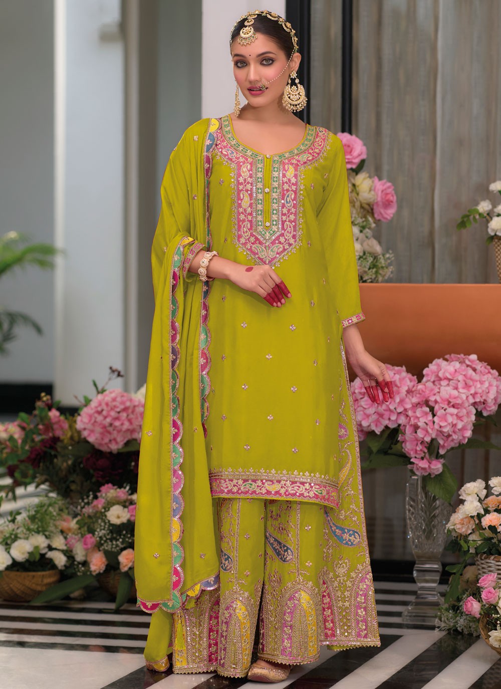 Chinon Salwar Suit - T4177