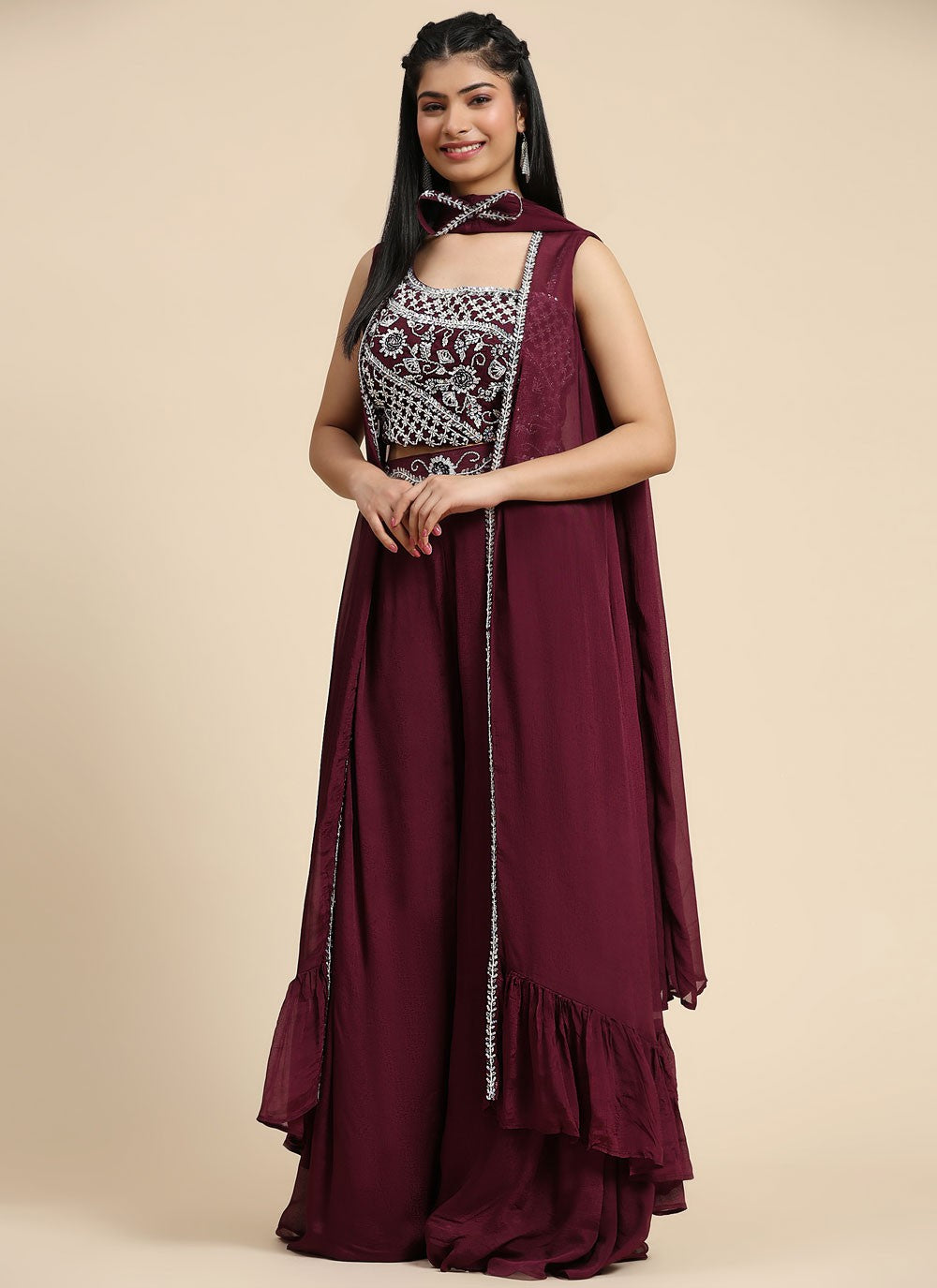 Chinon Salwar Suit - T2718