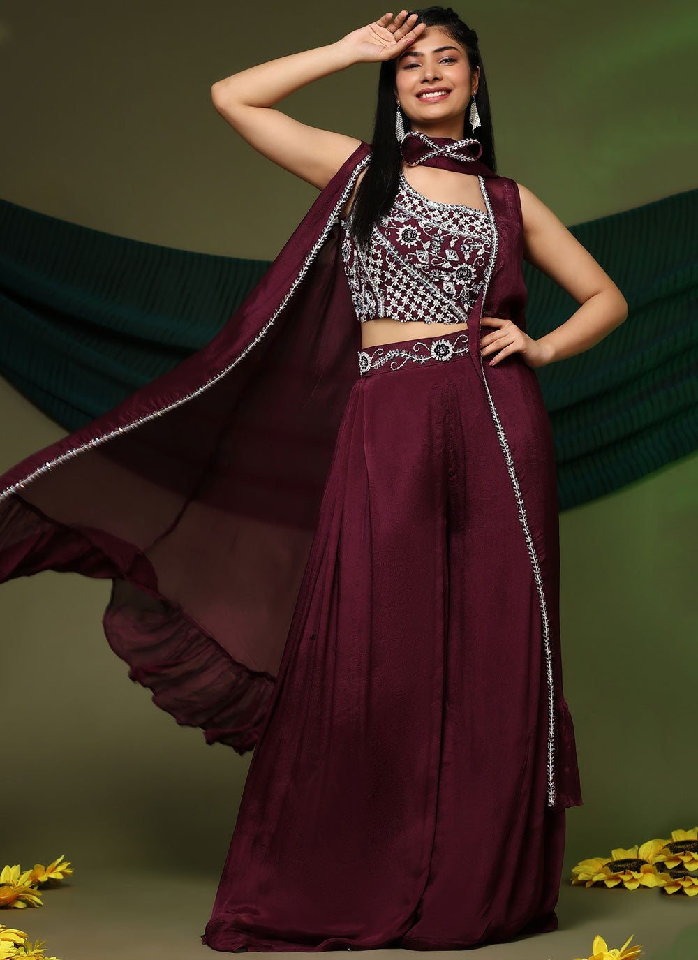 Chinon Salwar Suit - T2718