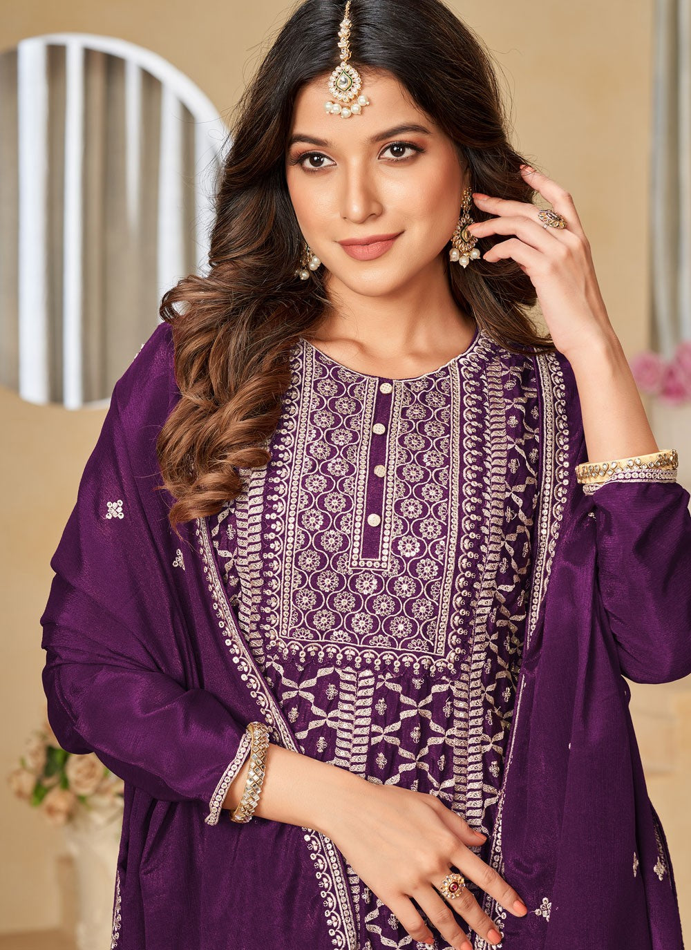 Chinon Salwar Suit - T2346