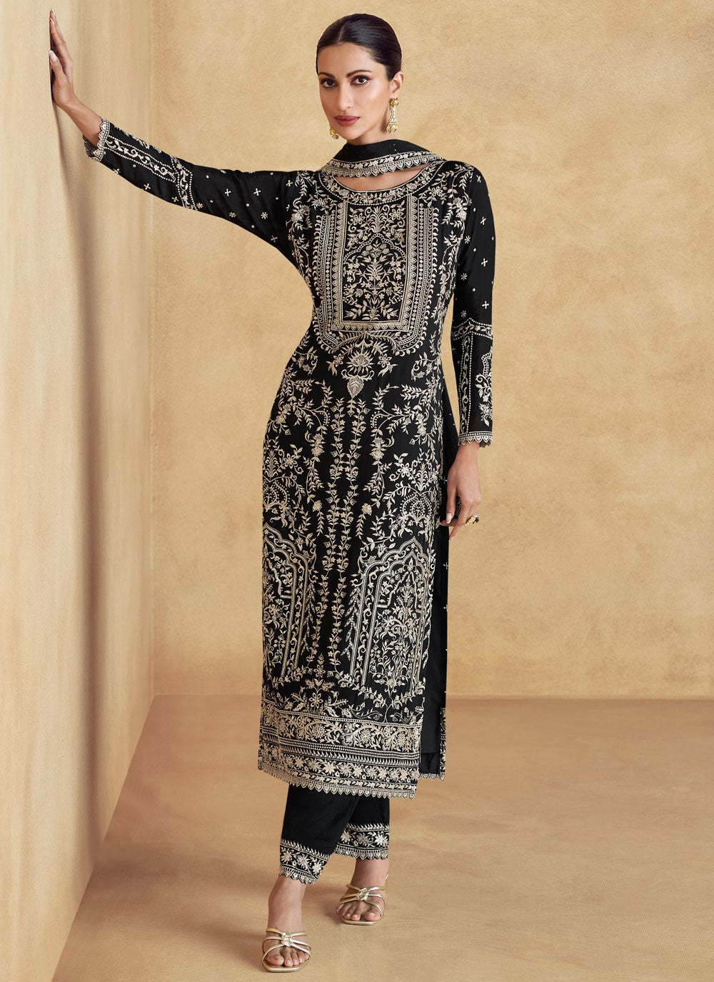 Chinon Salwar Suit - T3529