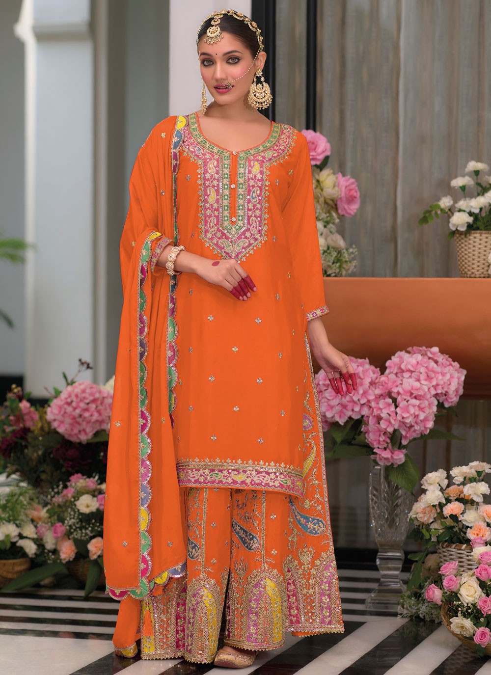 Chinon Salwar Suit - T4177