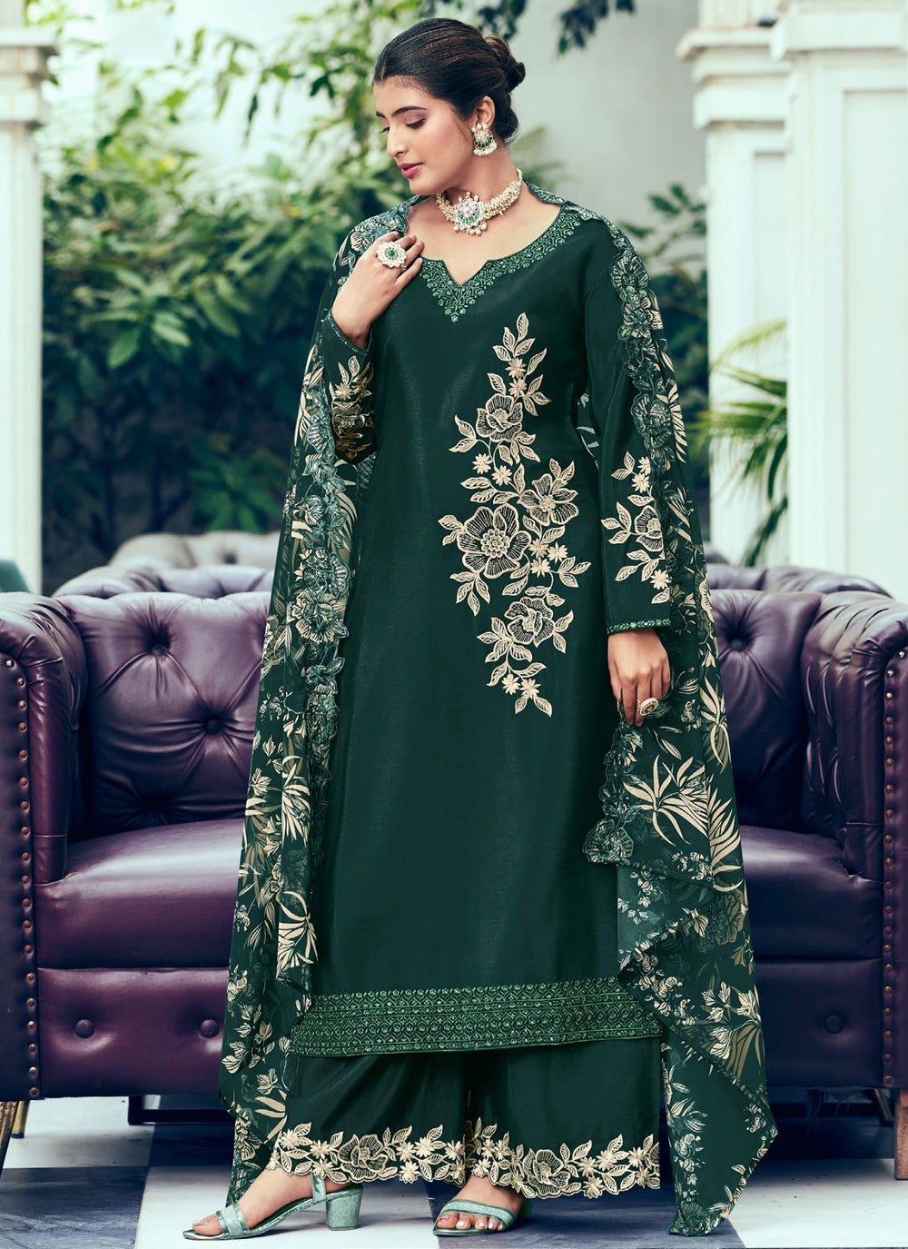 Chinon Salwar Suit - T2833