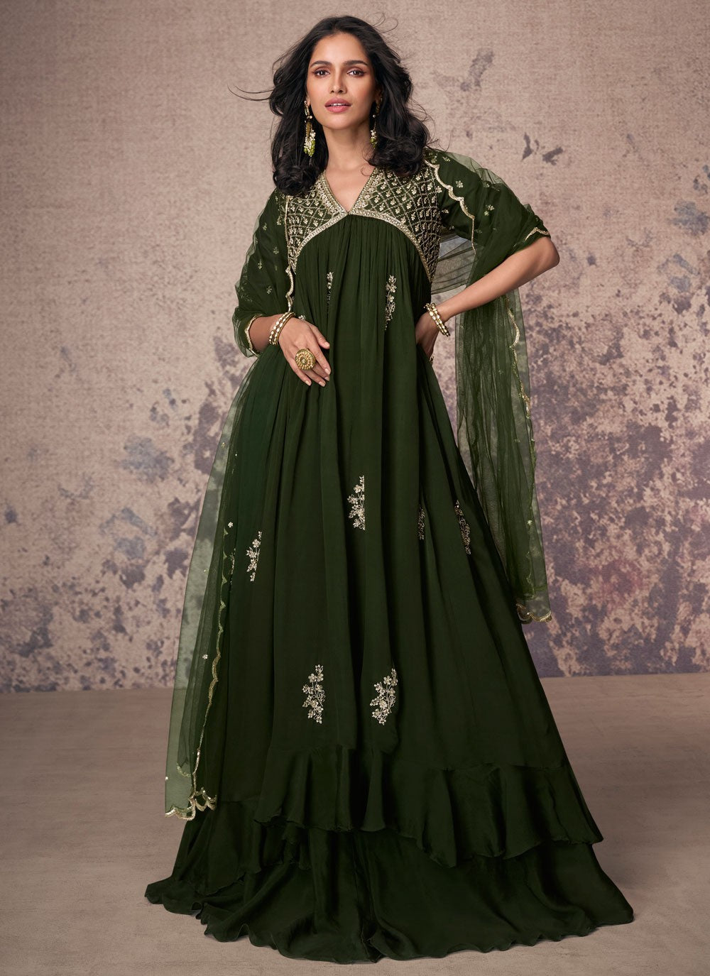 Chinon, Silk Gown - G1579