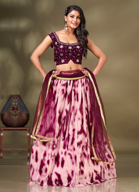 Mirror Chinon A - Line Lehenga - L1015