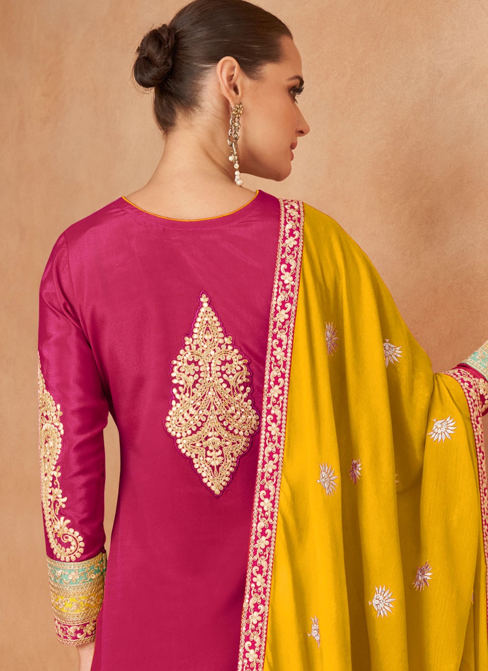 Chinon Salwar Suit - T2217