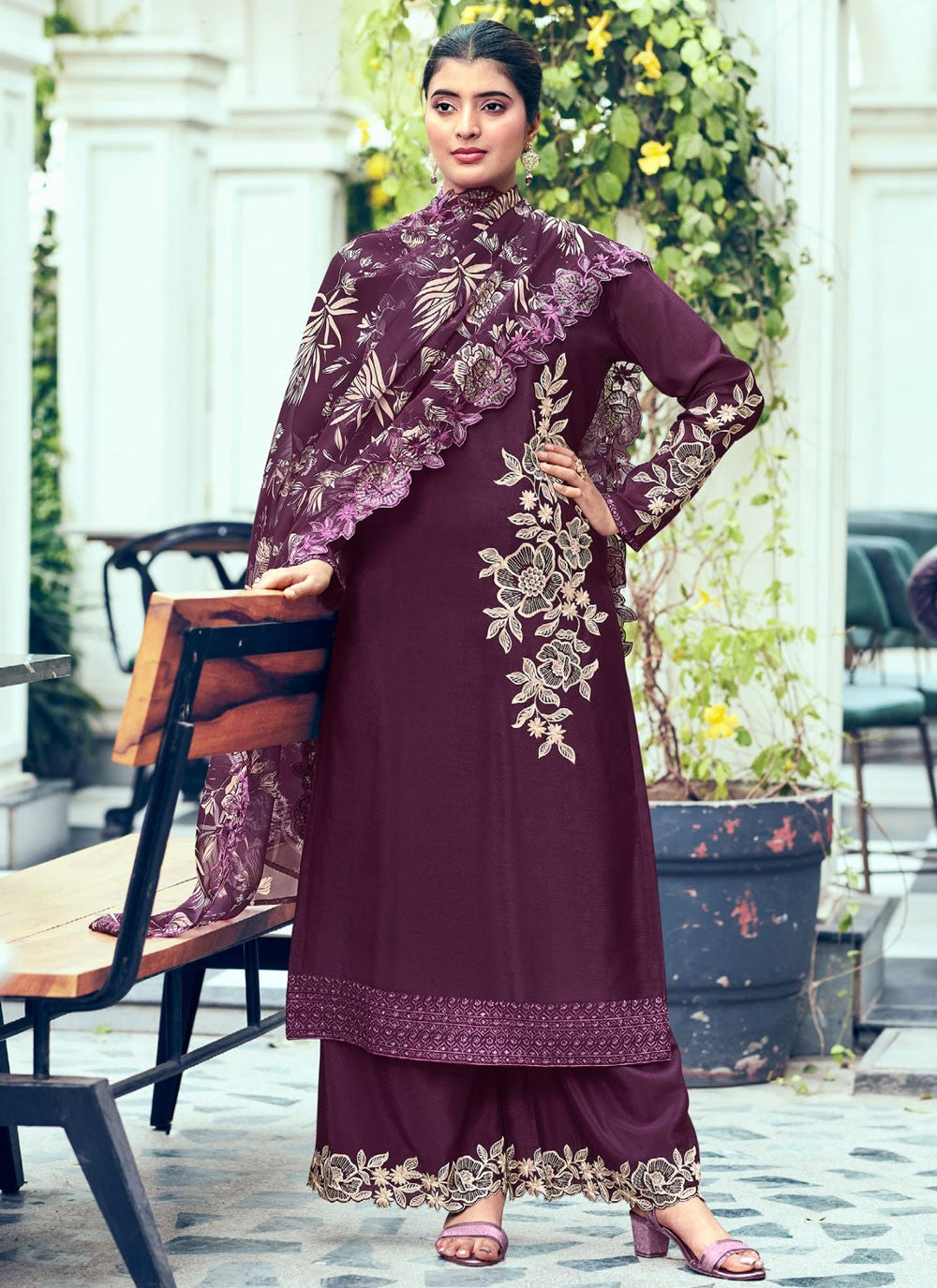 Chinon Salwar Suit - T2833