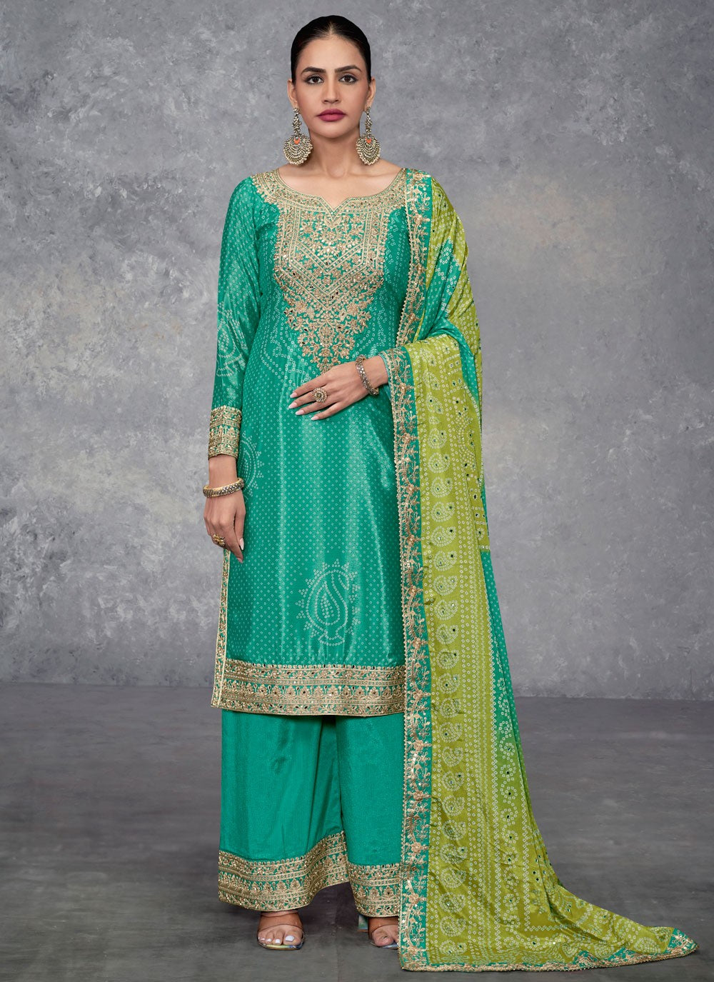 Chinon Salwar Suit - T3578