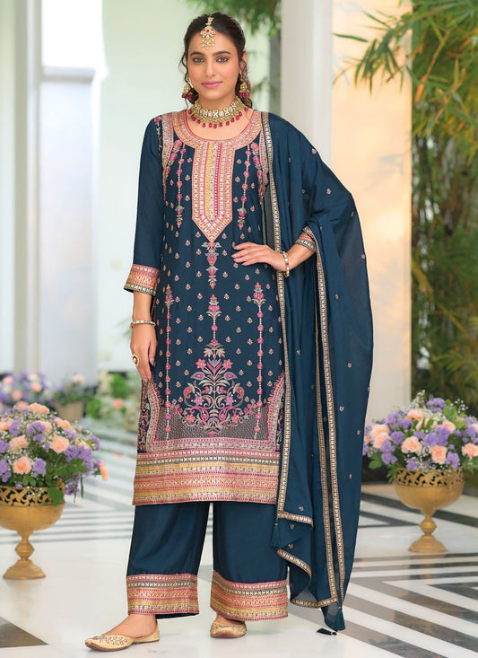 Chinon Salwar Suit - T4092