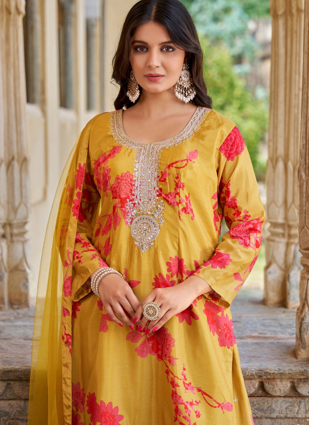 Chinon Salwar Suit - T4164