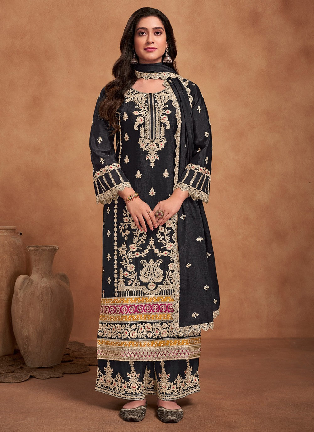 Chinon Salwar Suit - T2072