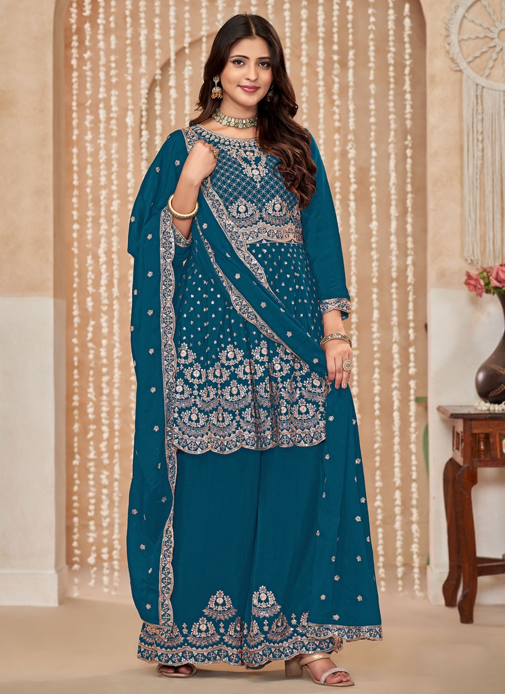 Chinon Salwar Suit - T3248