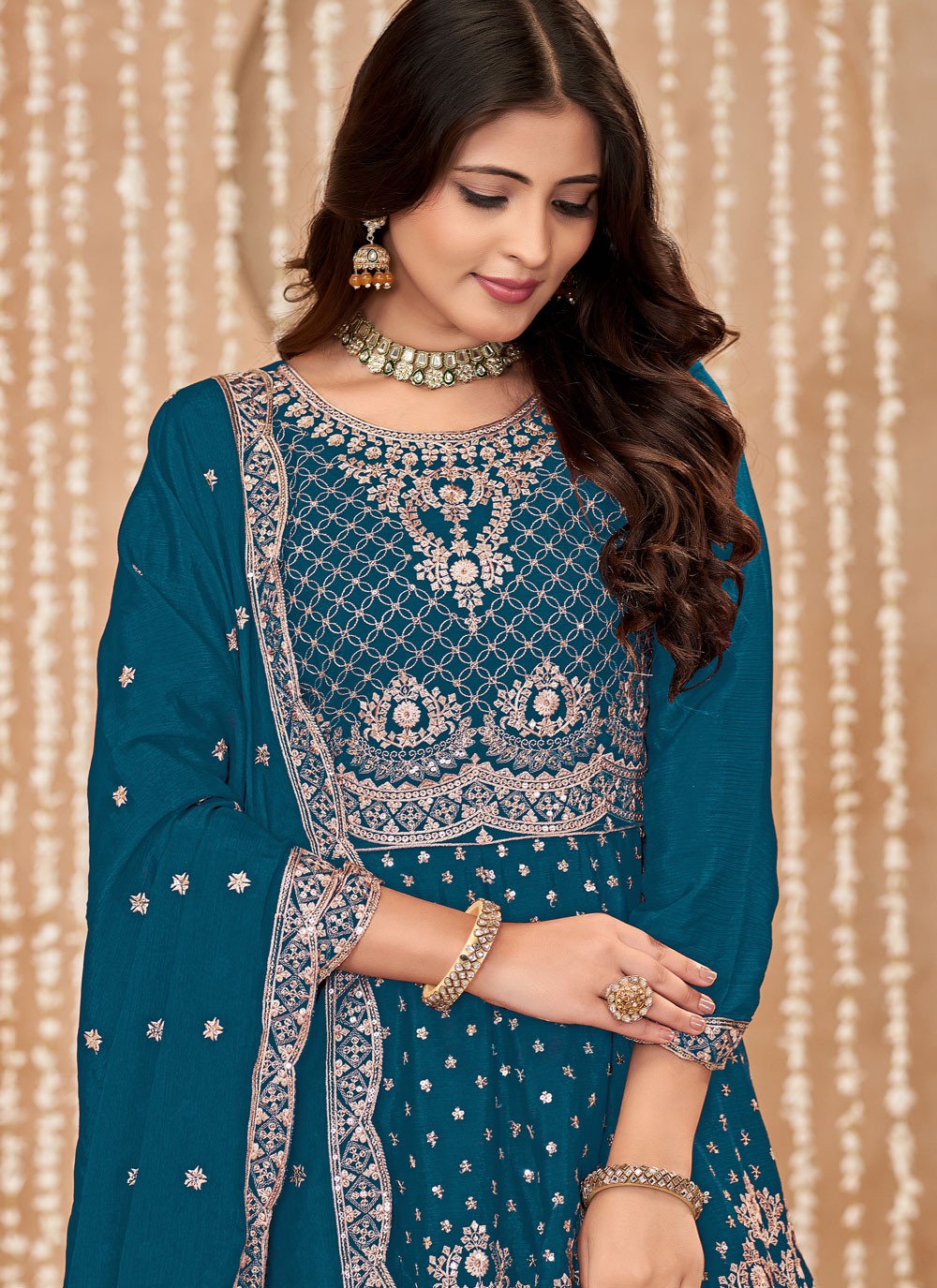 Chinon Salwar Suit - T3248