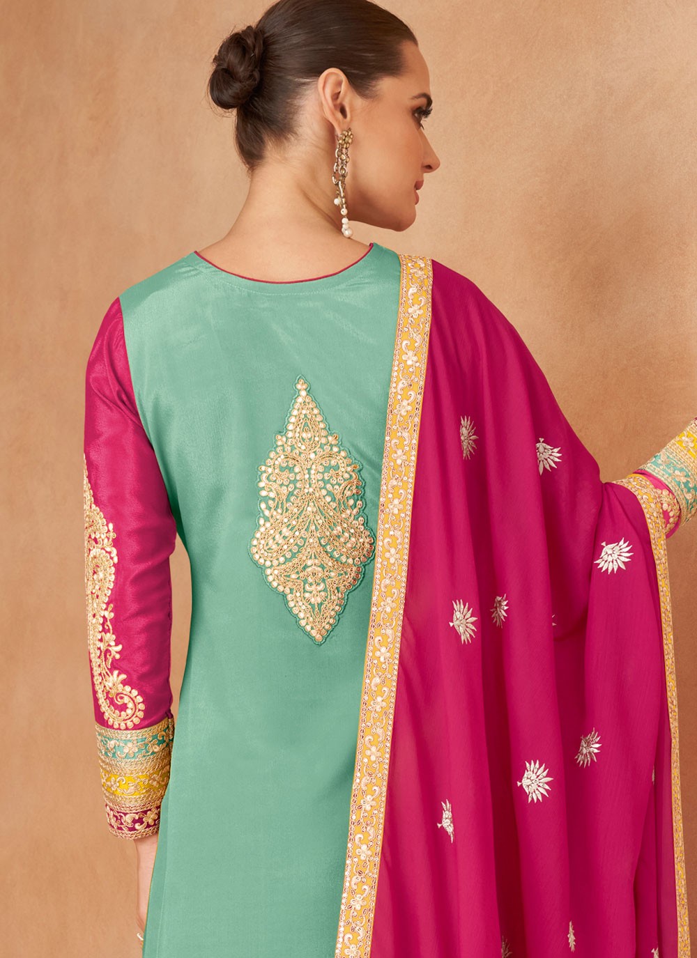 Chinon Salwar Suit - T2217