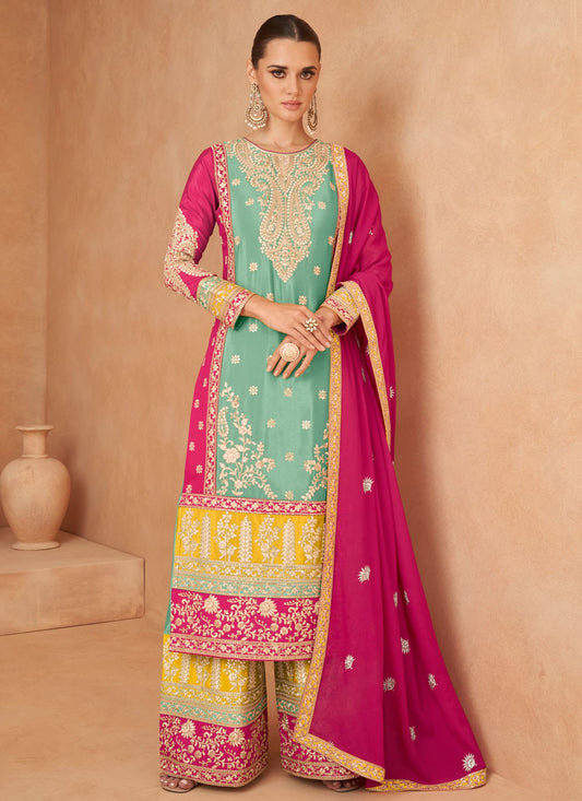 Chinon Salwar Suit - T2217