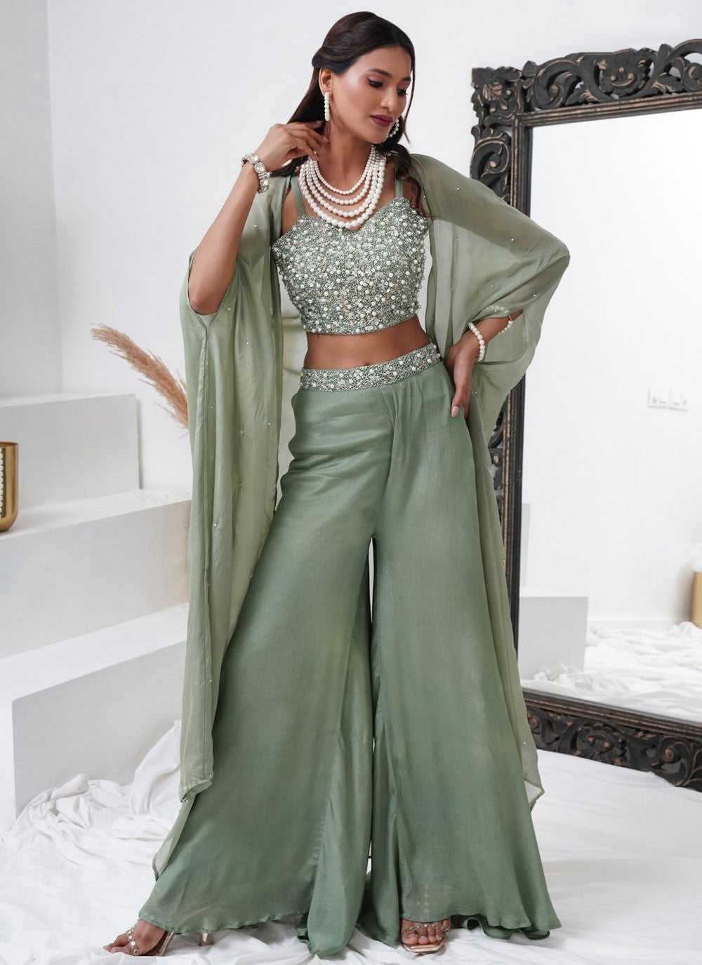 Chinon Salwar Suit - T3890