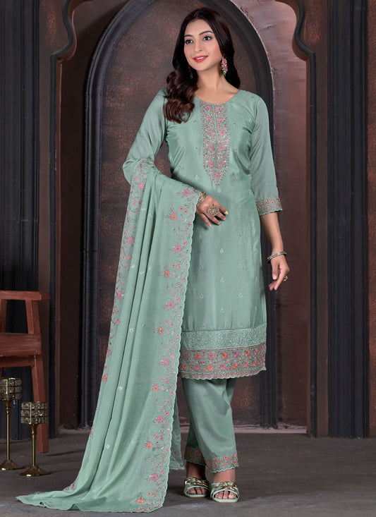 Chinon Salwar Suit - T2241