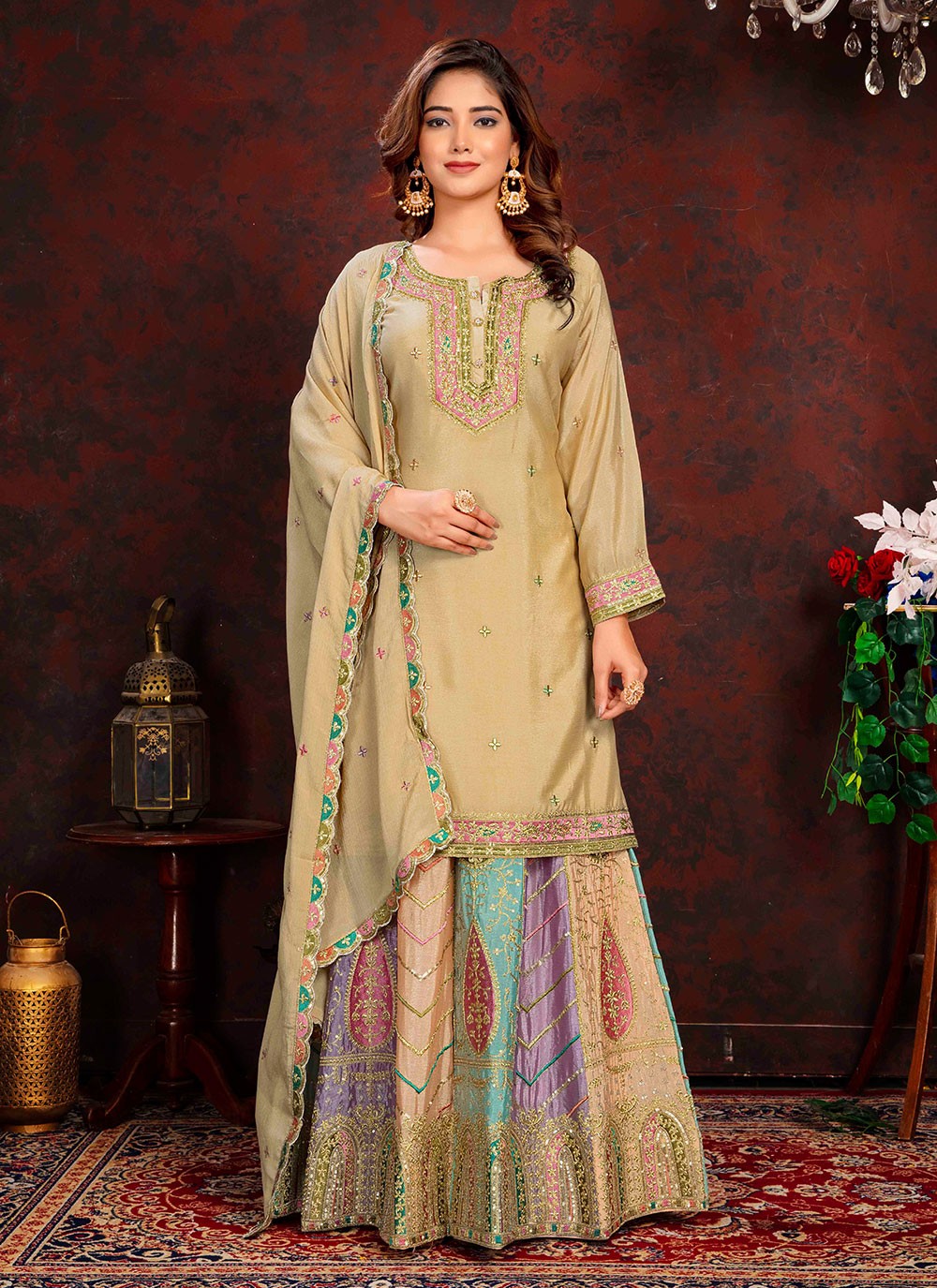 Cotton Salwar Suit - T2642