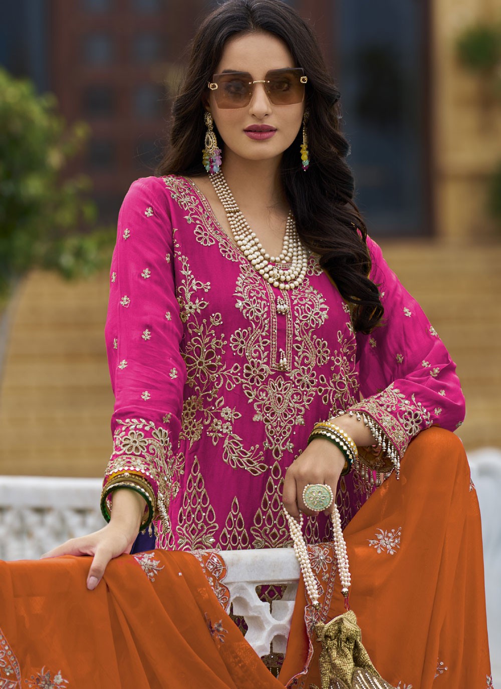 Chinon Salwar Suit - T4013