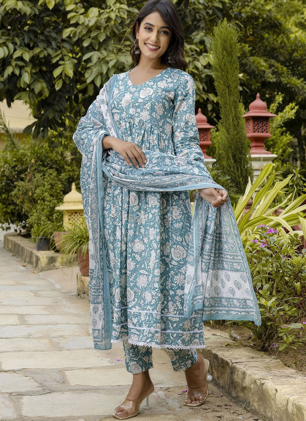 Cotton Salwar Suit - T3735