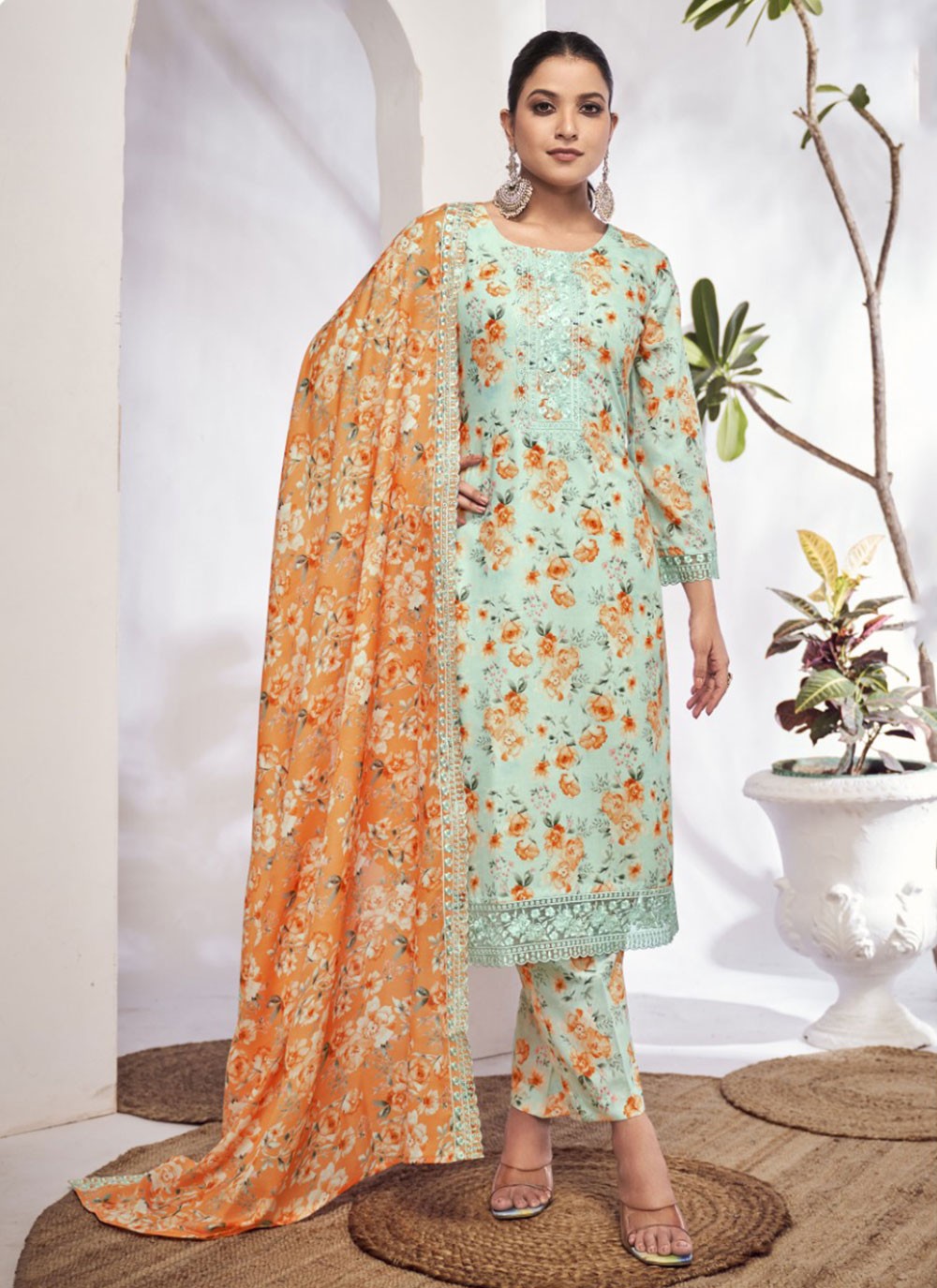 Cotton Salwar Suit - T2622