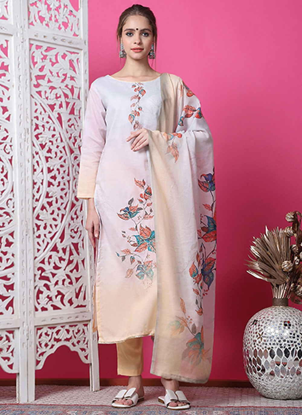 Cotton Salwar Suit - T3084