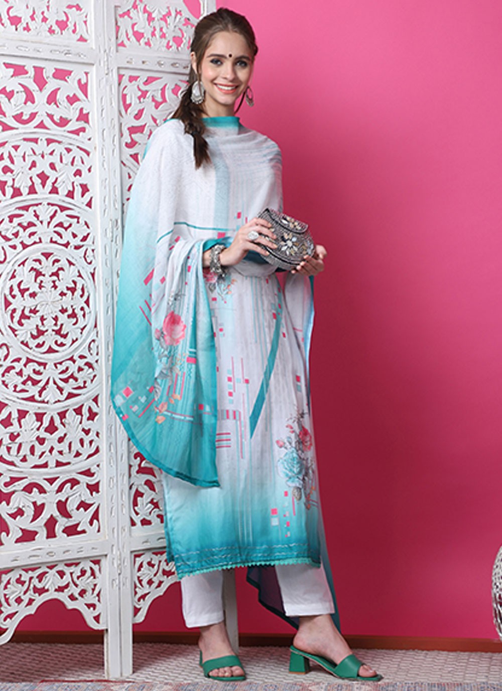 Cotton Salwar Suit - T3084