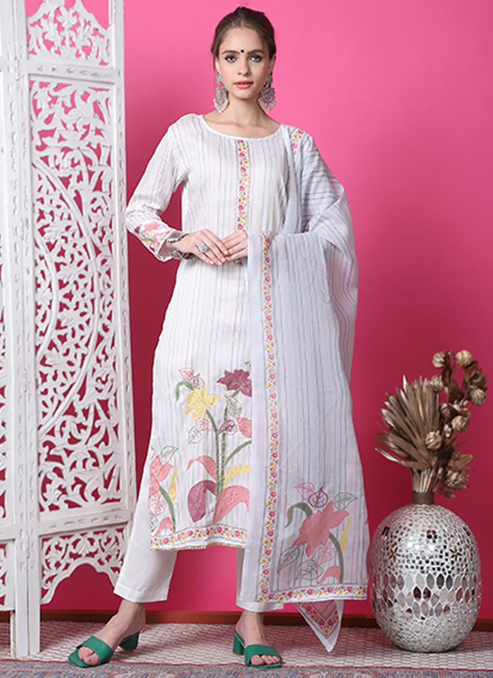 Cotton Salwar Suit - T3084