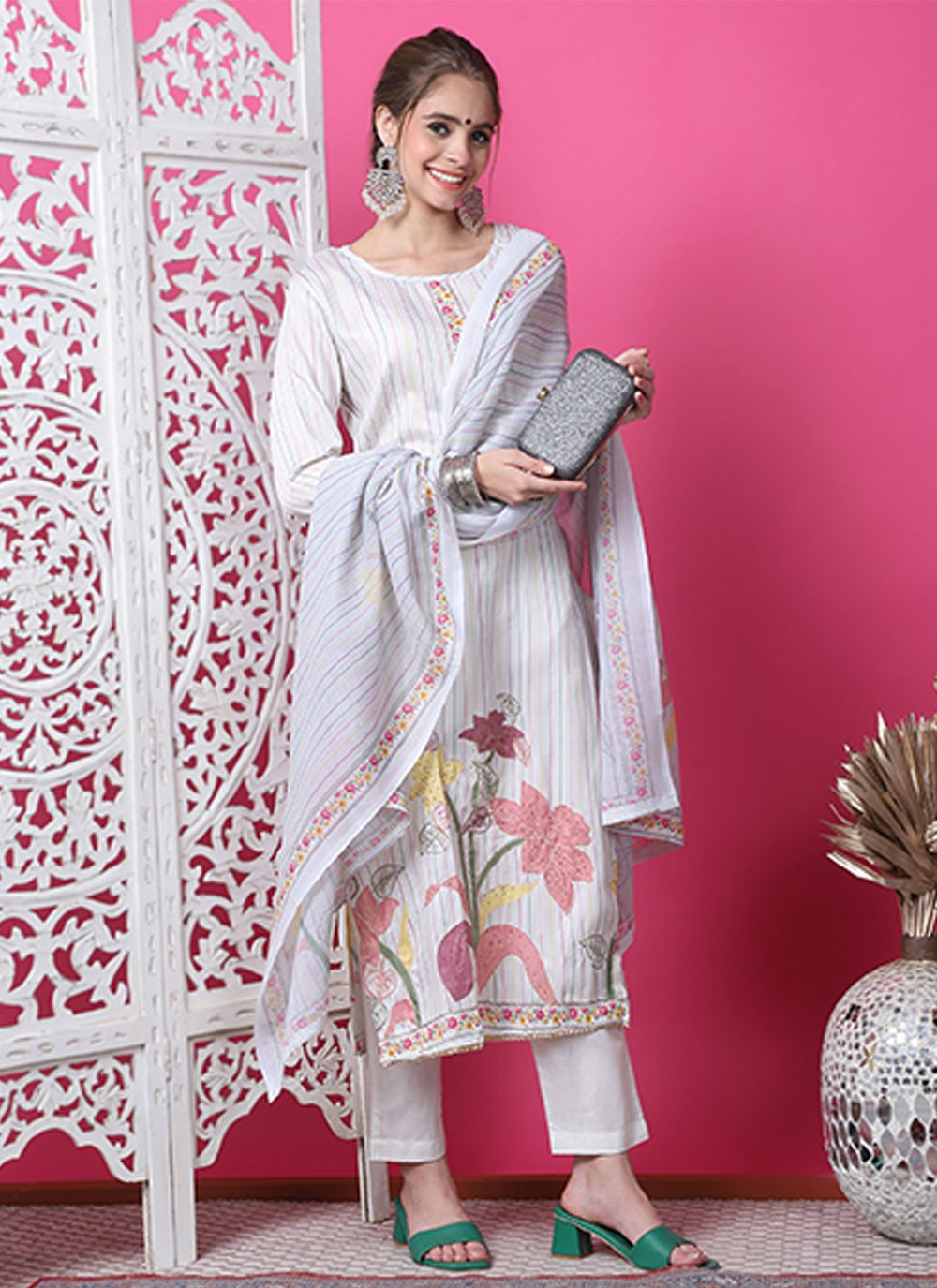 Cotton Salwar Suit - T3084