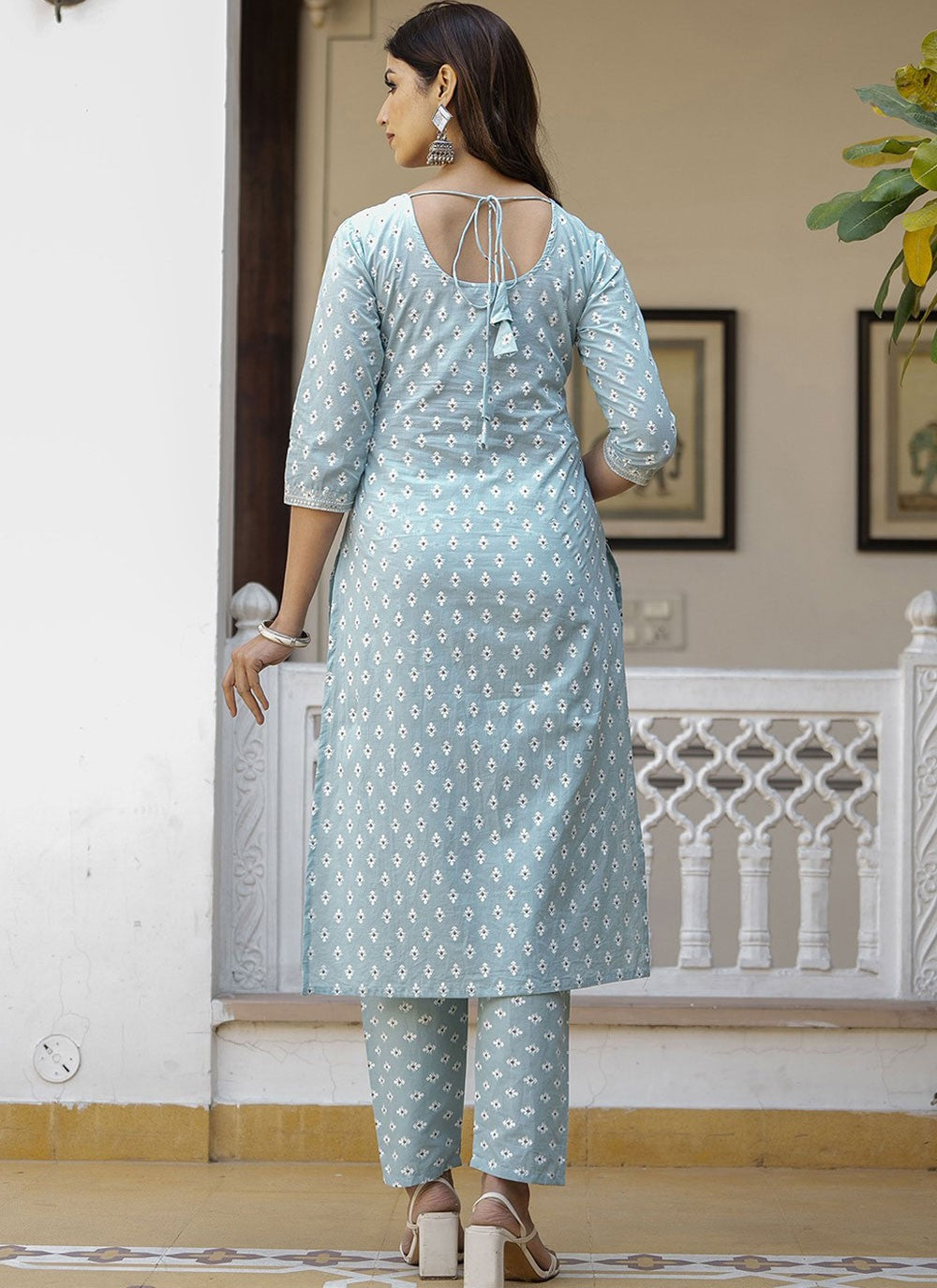 Cotton Salwar Suit - T2219