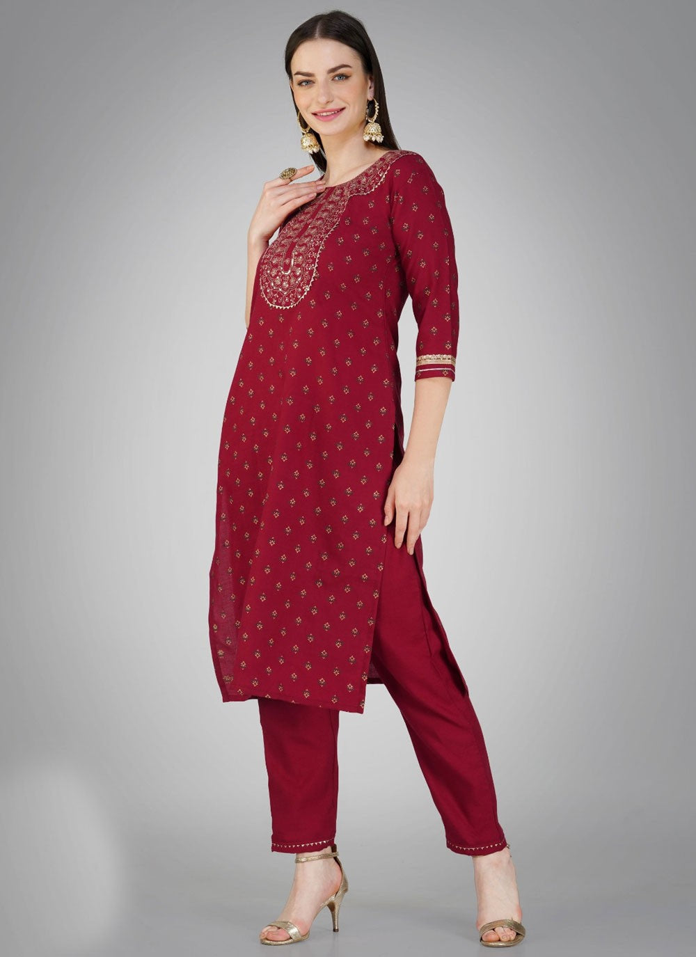 Cotton Salwar Suit - T1668