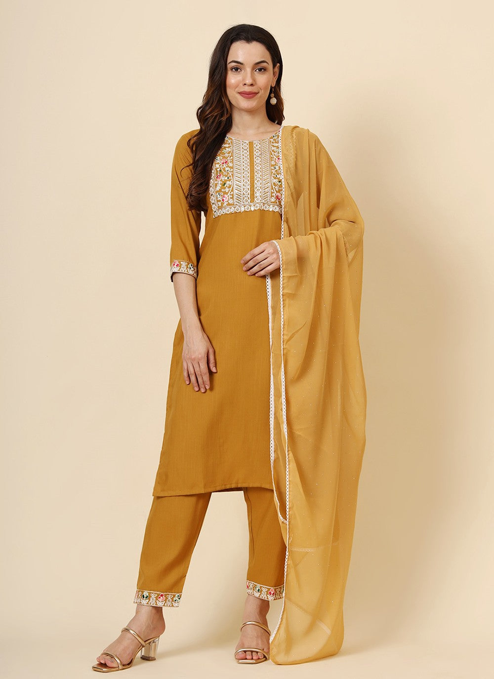 Cotton Pant Style Suit - T3375