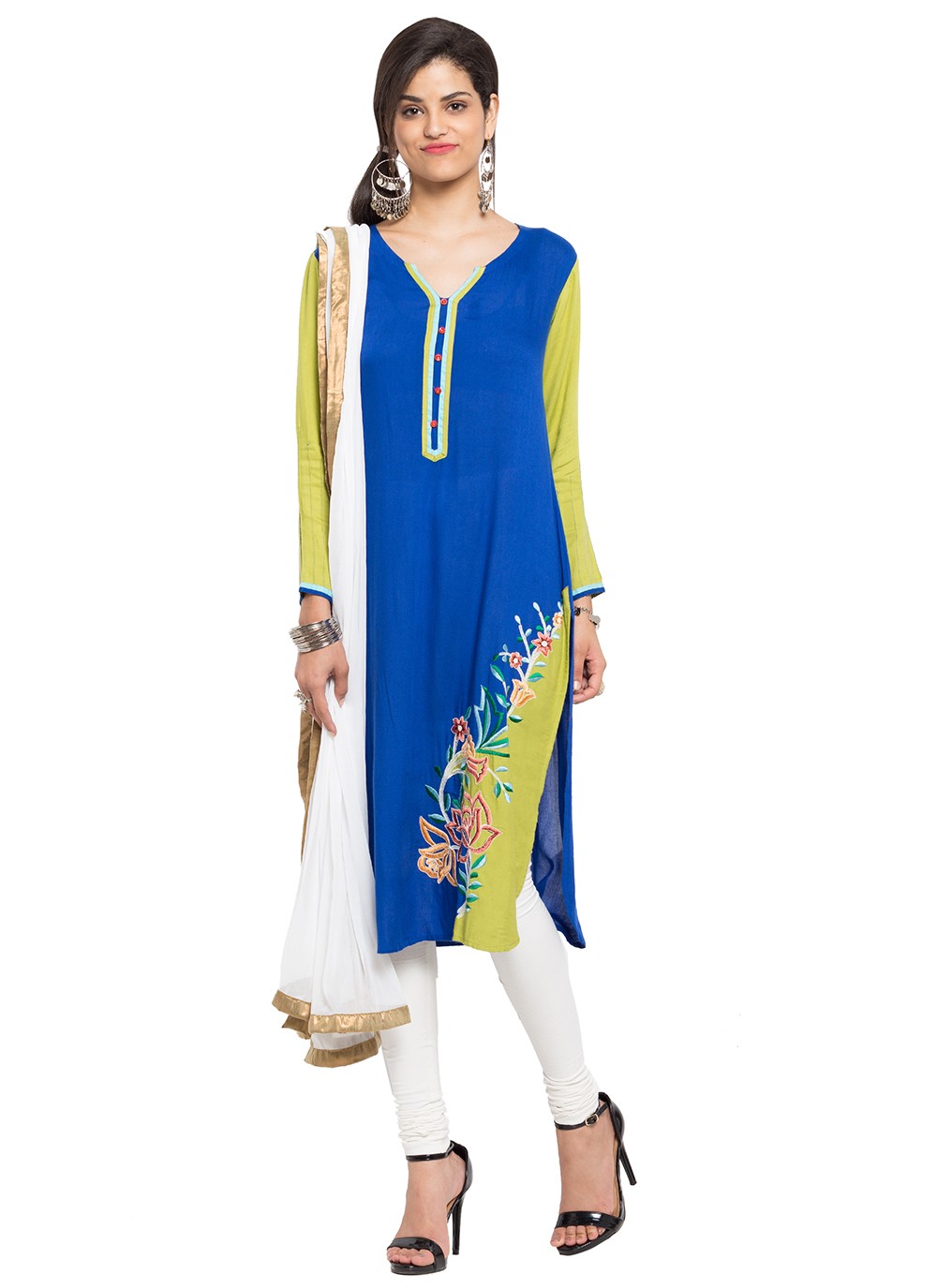 Faux Georgette Salwar Suit - T237