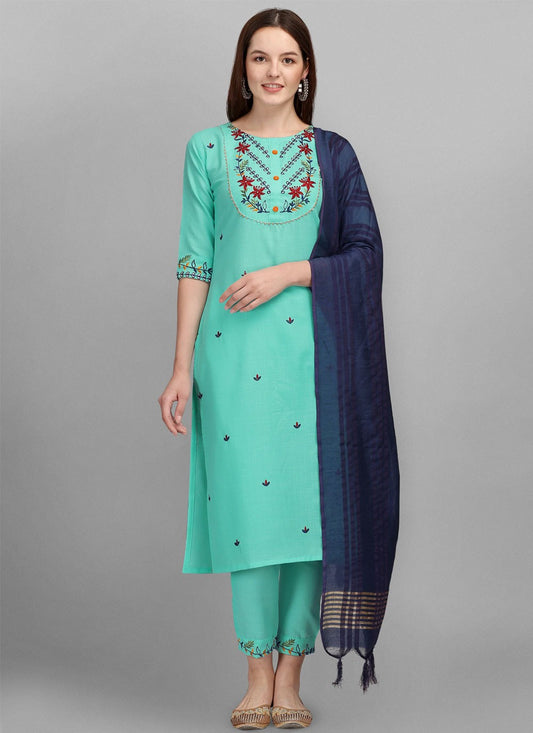 Cotton Salwar Suit - T1686