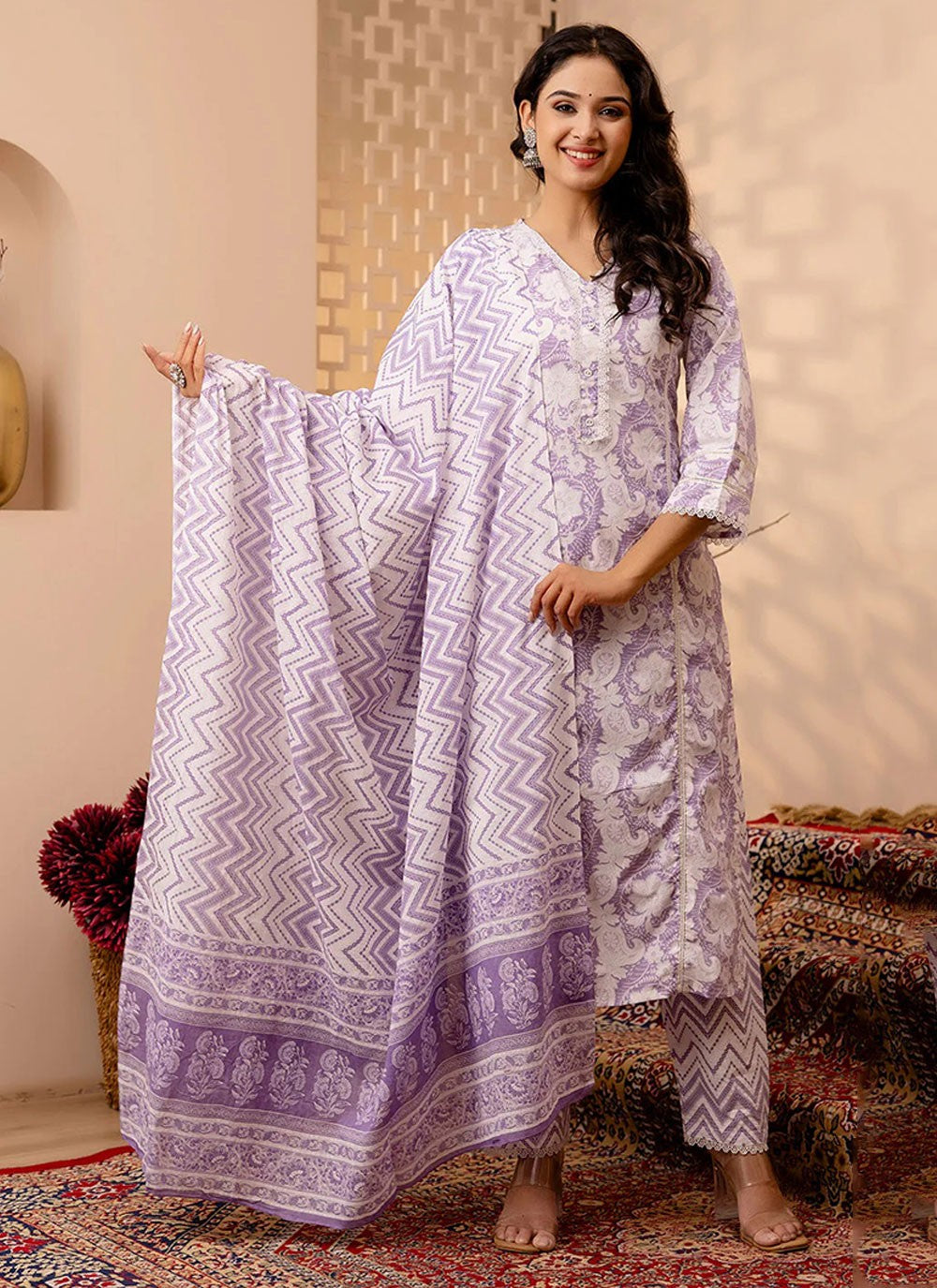 Cotton Salwar Suit - T2955