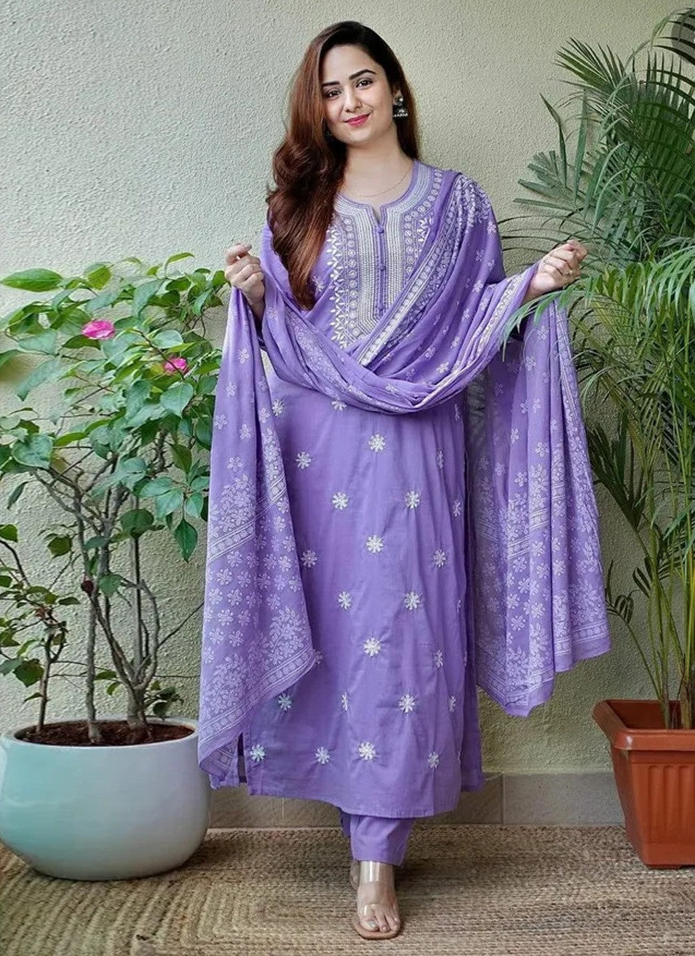 Cotton Salwar Suit - T3590