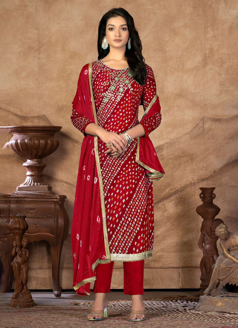 Cotton Salwar Suit - T1127