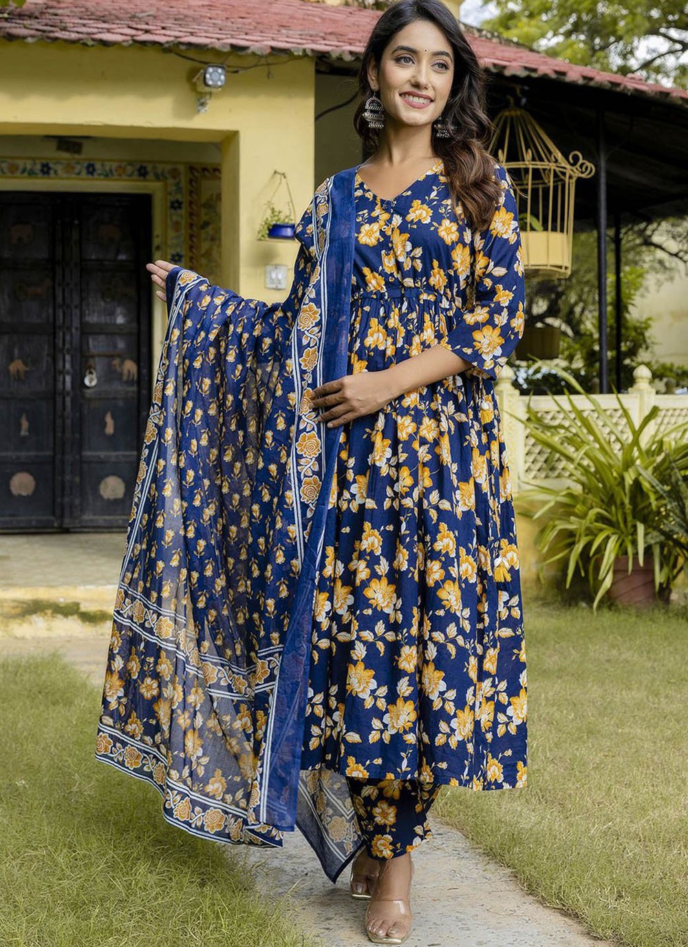 Cotton Salwar Suit - T3735