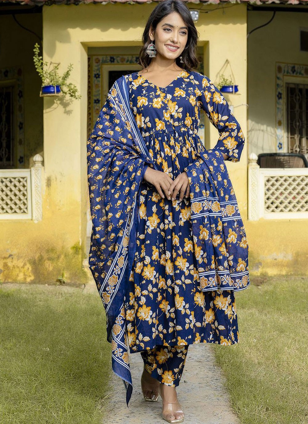 Cotton Salwar Suit - T3735