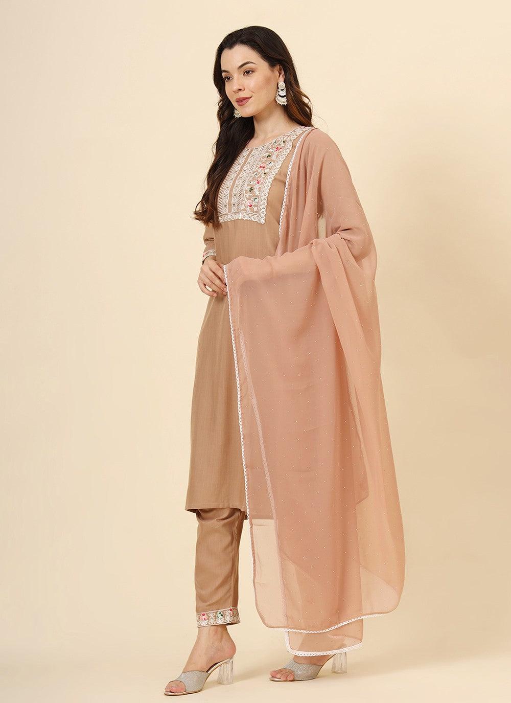 Cotton Pant Style Suit - T3375