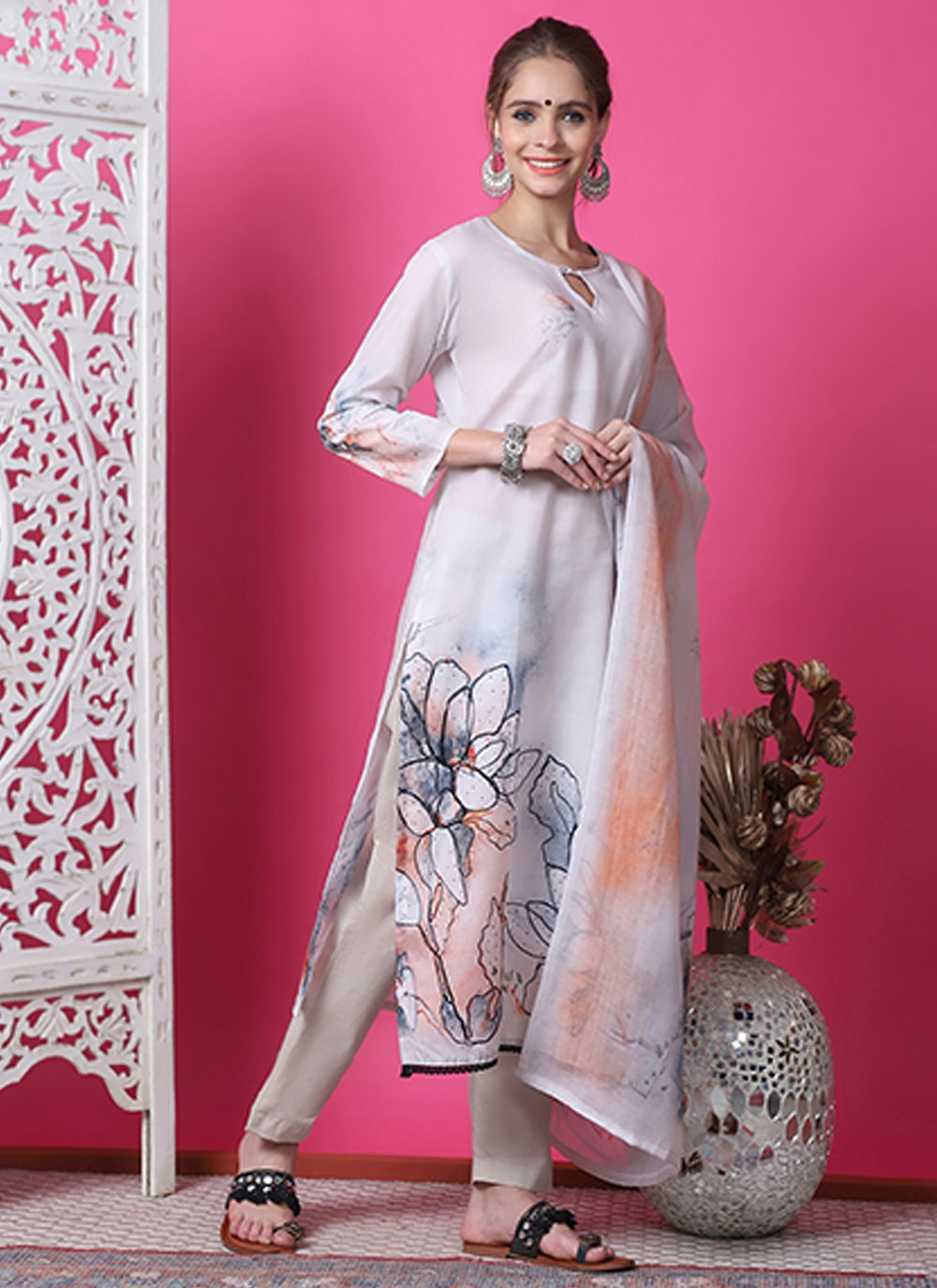 Cotton Salwar Suit - T3084