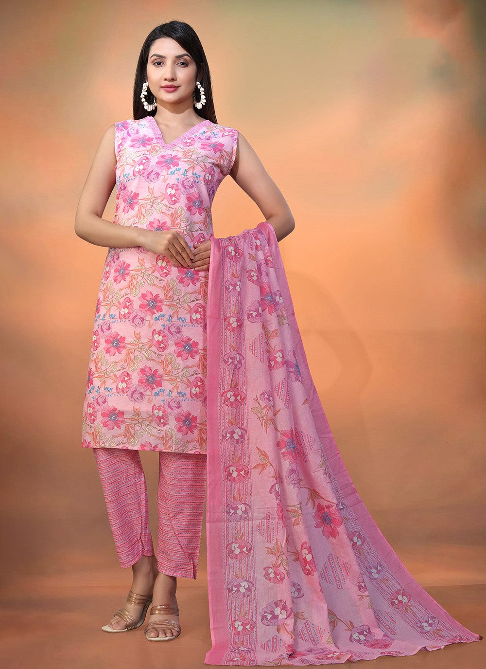 Cotton Salwar Suit - T3605