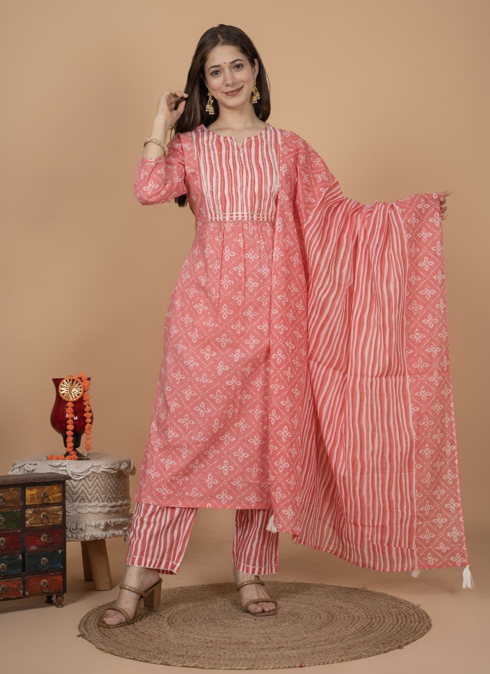 Cotton Salwar Suit - T1763